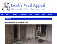 Tablet Screenshot of jacobswellappeal.org